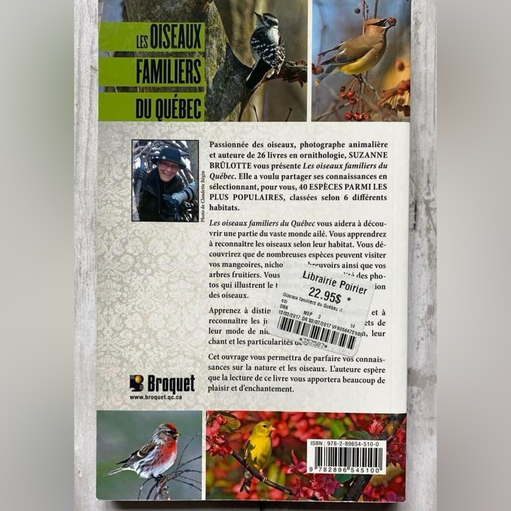 3📚/$25 📍 Les Oiseaux Familiers du Québec - Picture 2 of 7